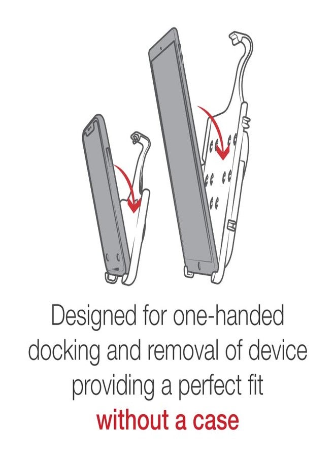رام ماونتس حامل RAM MOUNTS EZ-Roll'r لجهاز Apple iPad mini 6 (RAM-HOL-AP36U) متوافق مع قواعد كروية مستديرة من نوع RAM B مقاس 1 بوصة و C مقاس 1.5 بوصة - Image 4